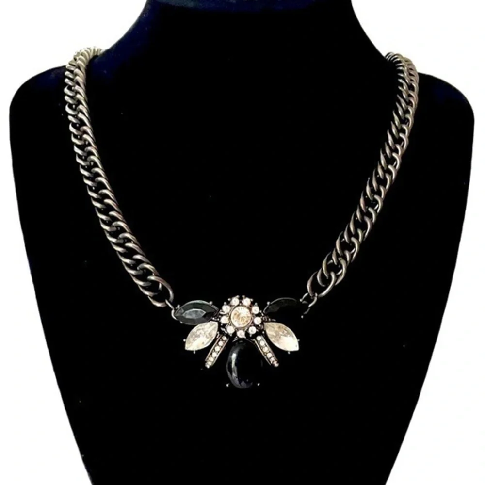 Gothic Rhinestone Necklace